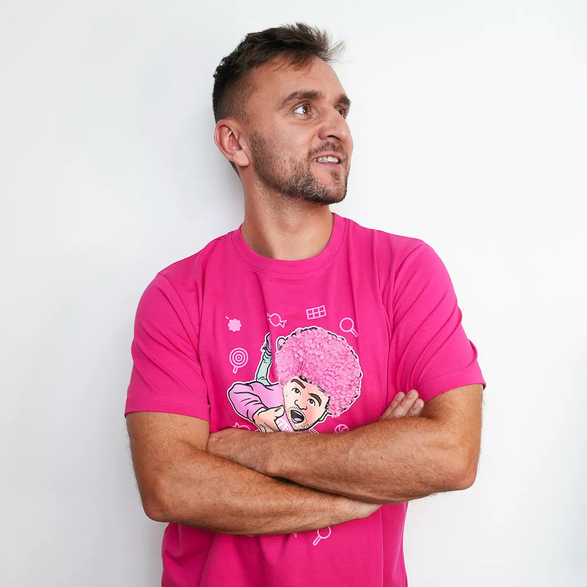 Tričko Tary Afro Pink