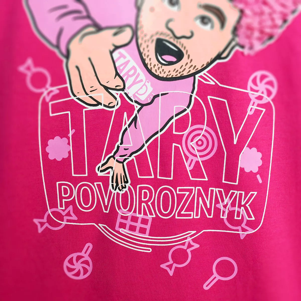 Tričko Tary Afro Pink