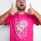 Tričko Tary Afro Pink