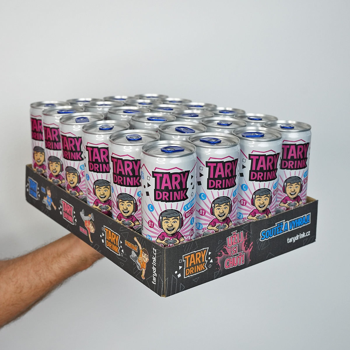 Tary Drink, Voda Třešeň 250ml – Karton (24 ks)