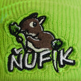 Zimní čepice Ňufík Green