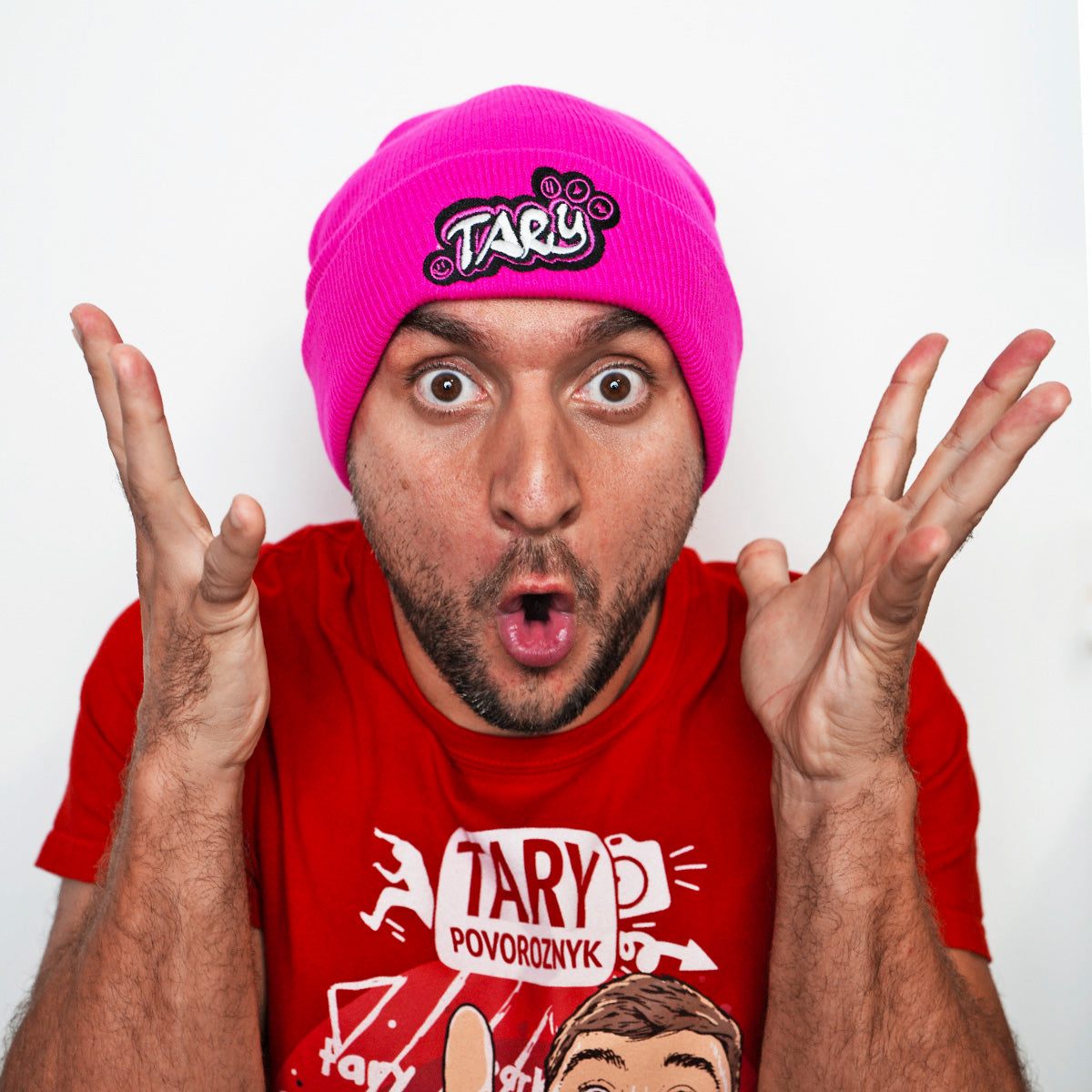 Zimní čepice Tary Jumping Pink