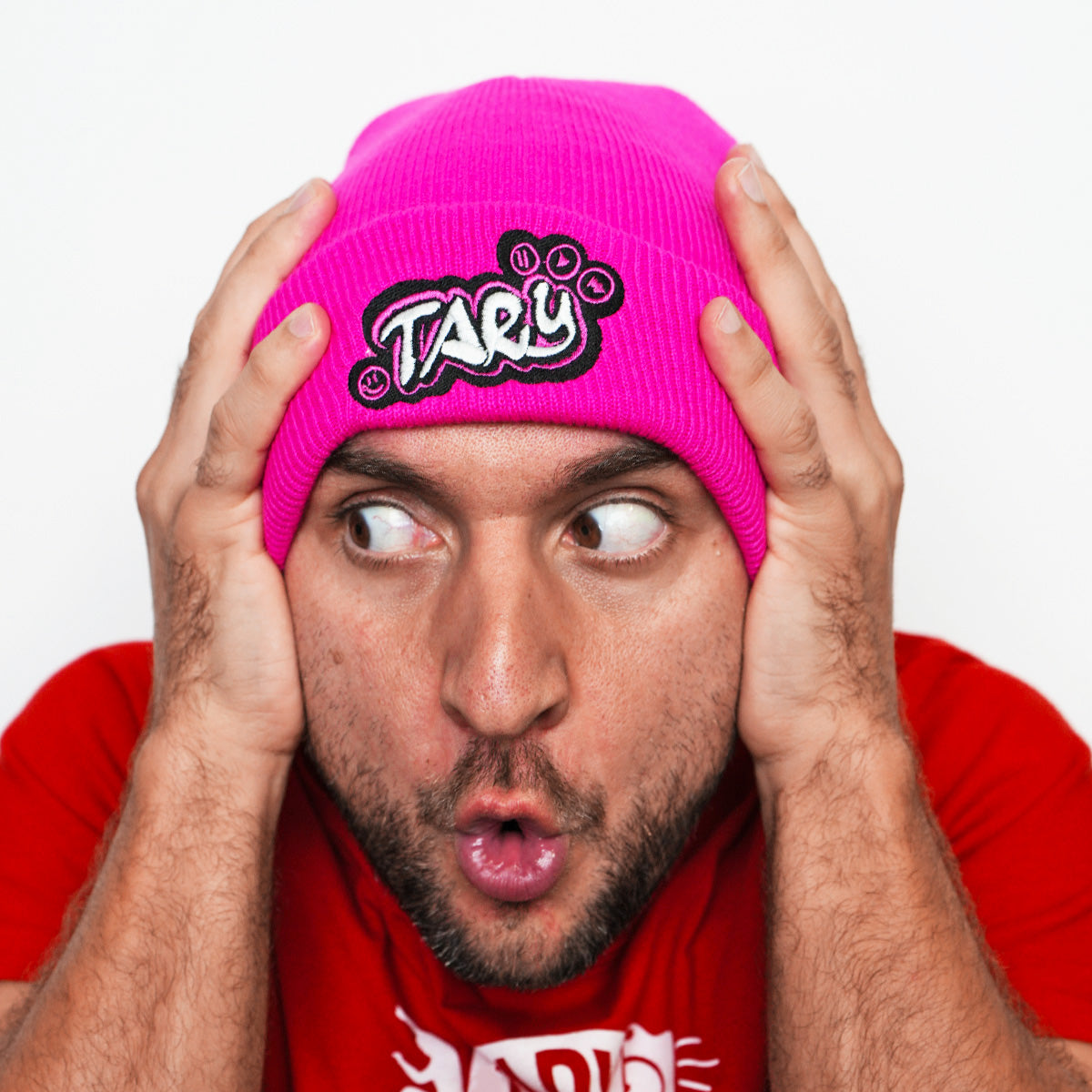 Zimní čepice Tary Jumping Pink