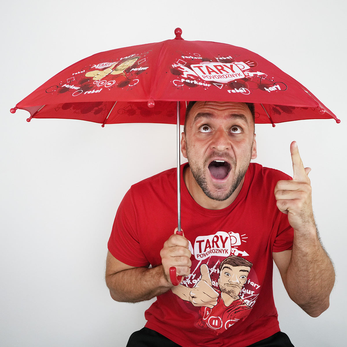 Deštník Tary Povoroznyk Red