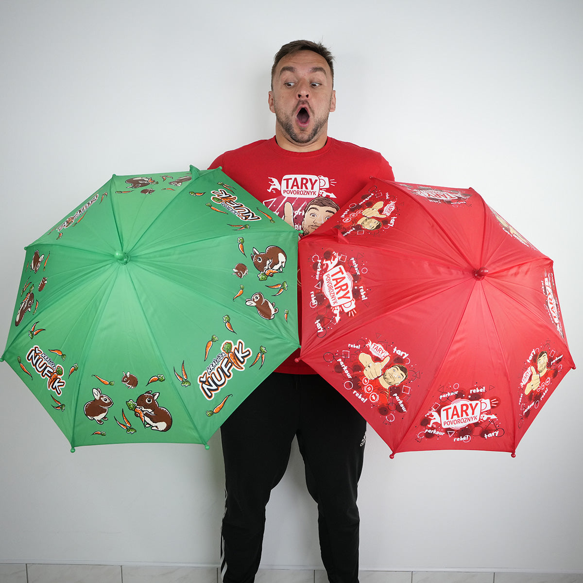 Deštník Ňufík Green