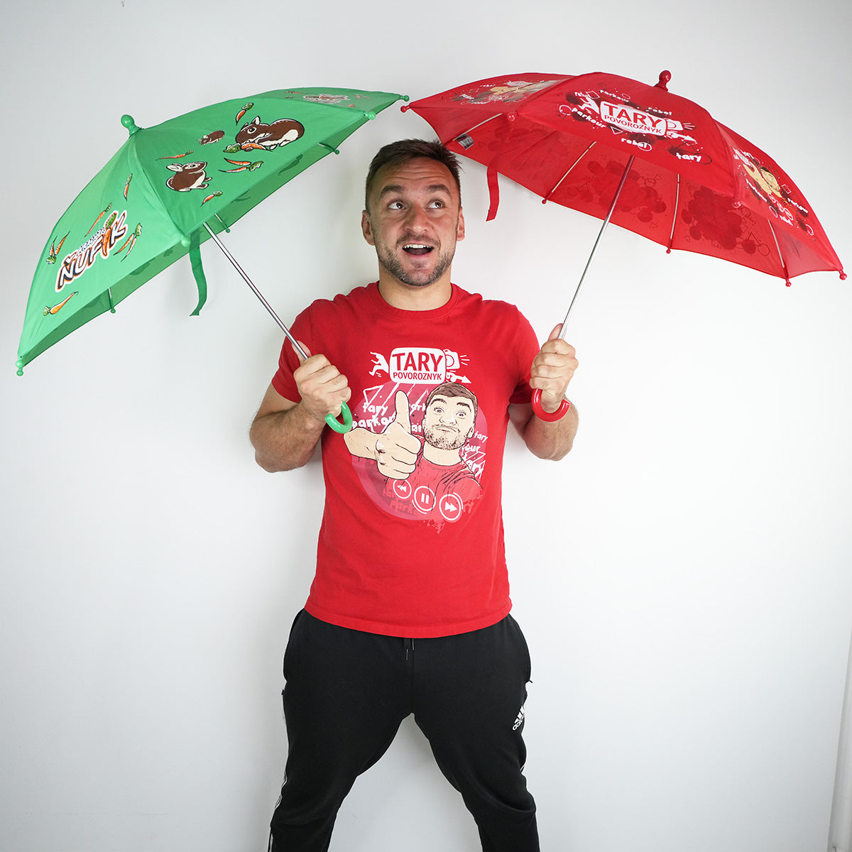 Deštník Ňufík Green