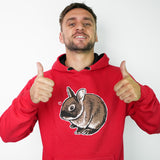 Mikina Králík Ňufík Red