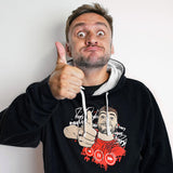 Mikina Tary Povoroznyk Black Red Design