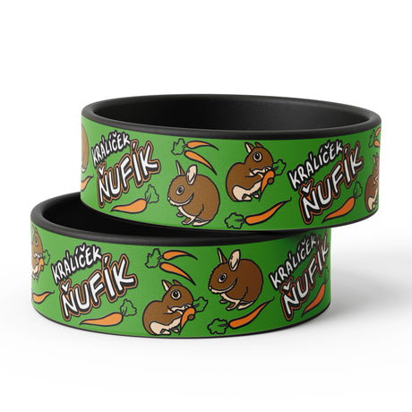 Náramek Ňufík Mrkvičky Green