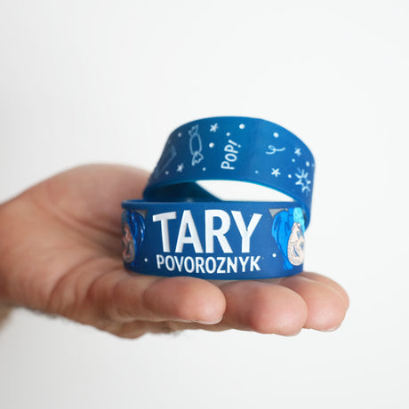 Náramek Tary Afro Blue - balíček 20 ks