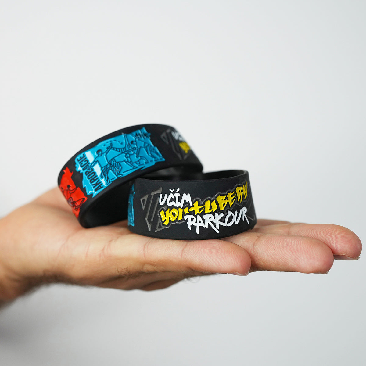 Náramek Učím YouTubery Parkour