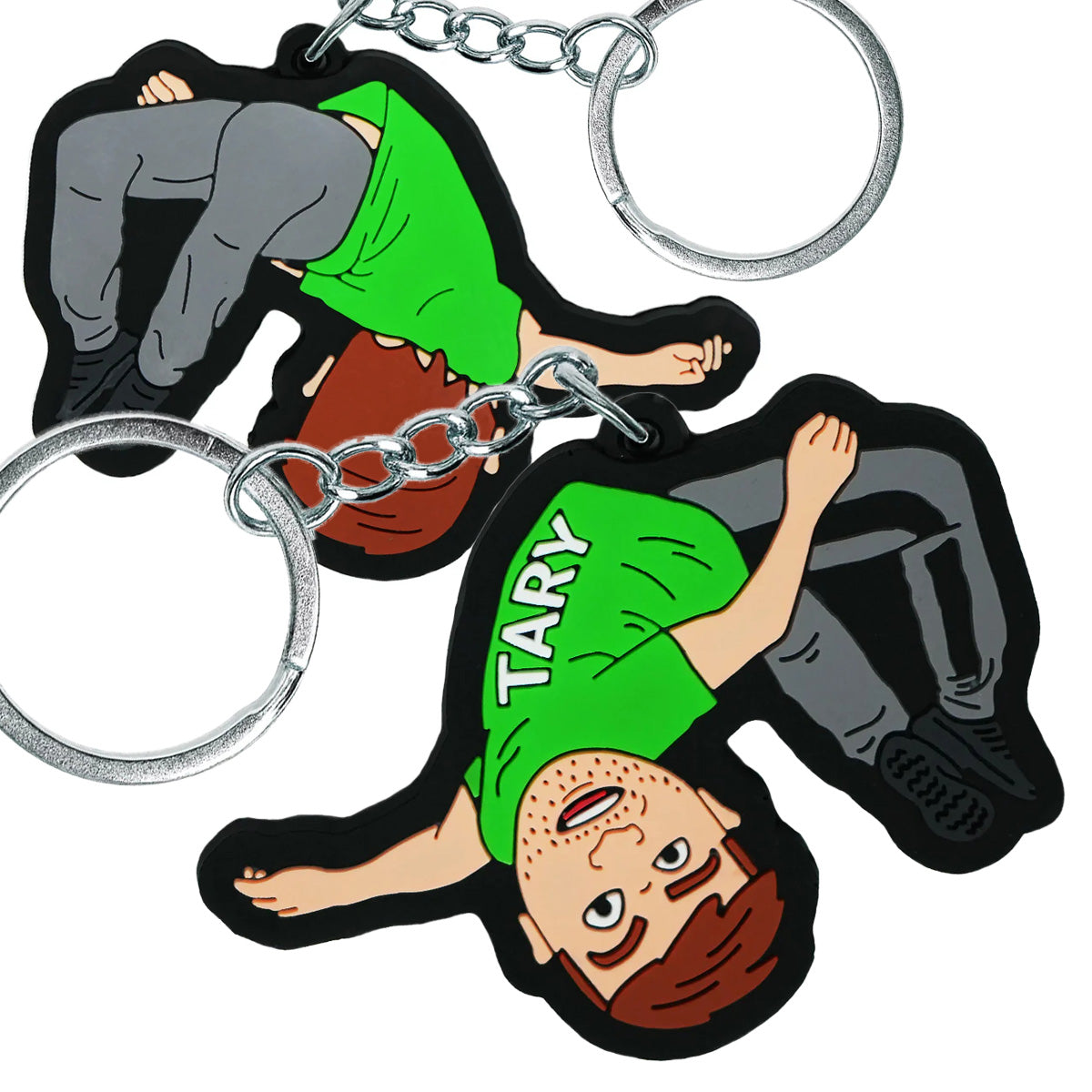 Oboustranný přívěsek na klíče Tary Backflip