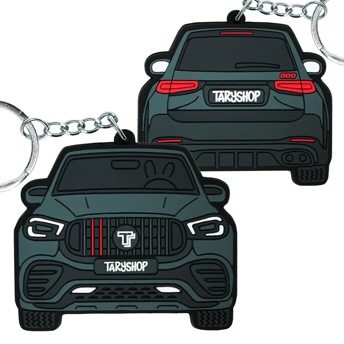 Oboustranný přívěšek na klíče - Brabus