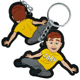 Oboustranný přívěsek na klíče Tary Jackie Chan