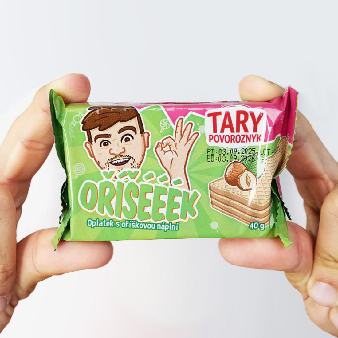 Oříškové oplatky Tary Povoroznyk, 40g