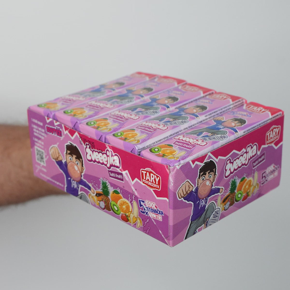 Tary Žveeejka Tutti-frutti – Karton (24 ks)