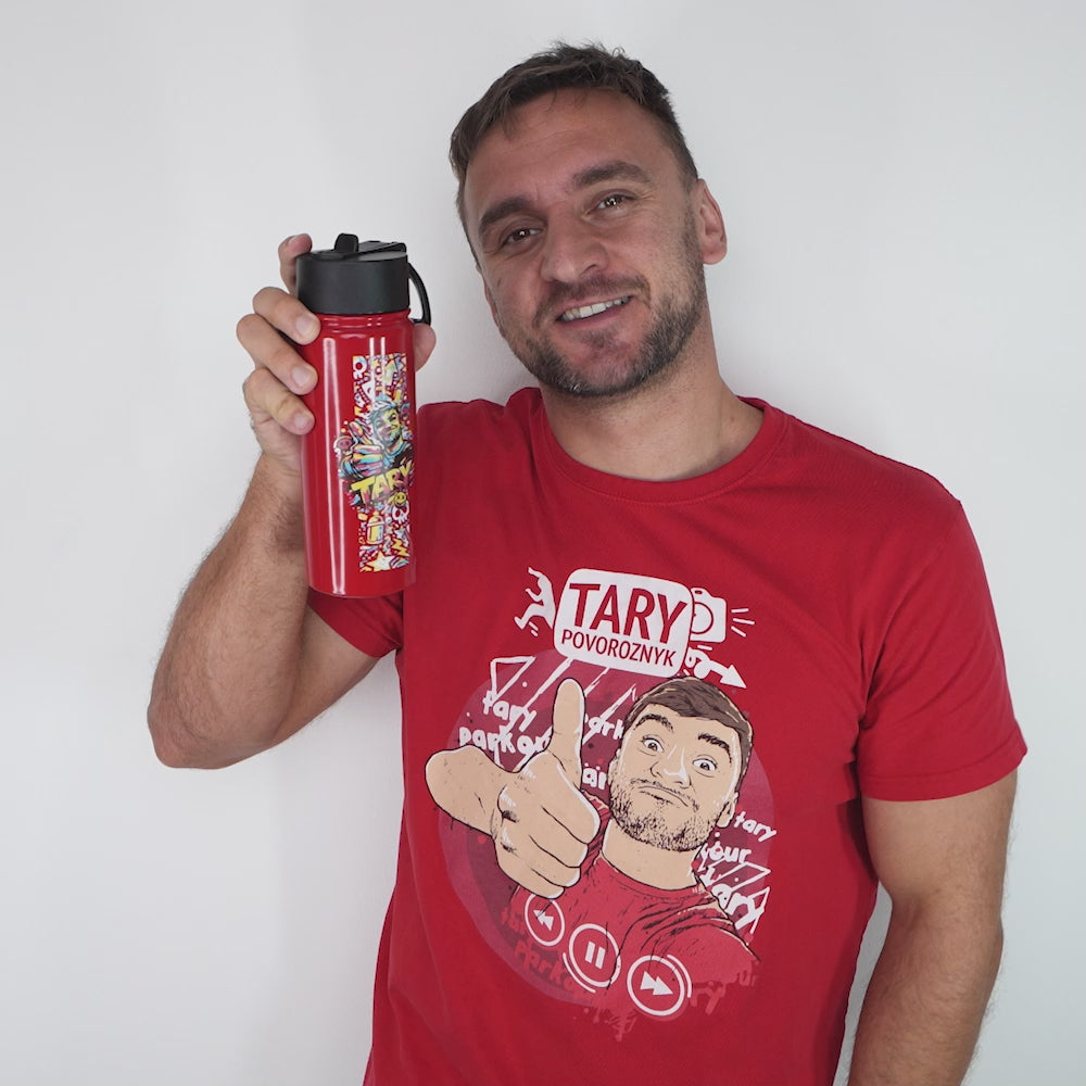 Kovová láhev Tary Sigma Red