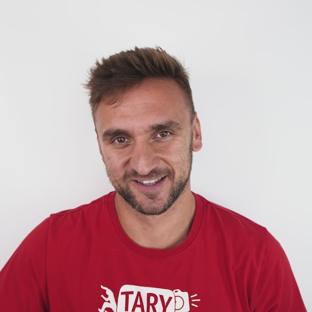 Kšiltovka Ňufík červená