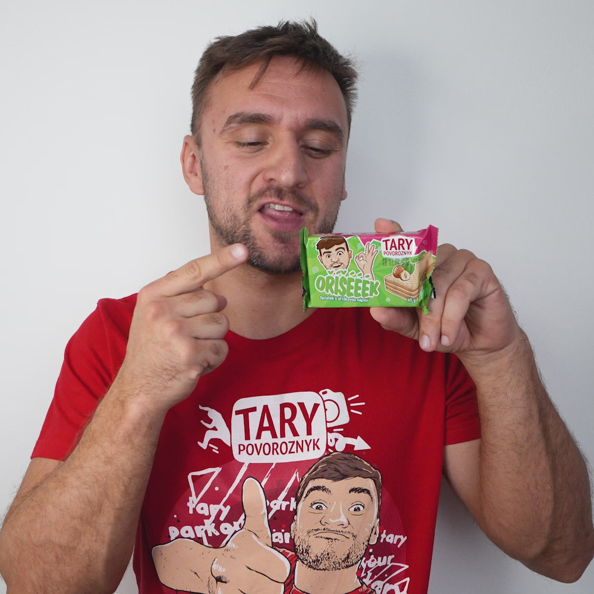 Oříškové oplatky Tary Povoroznyk, 40g
