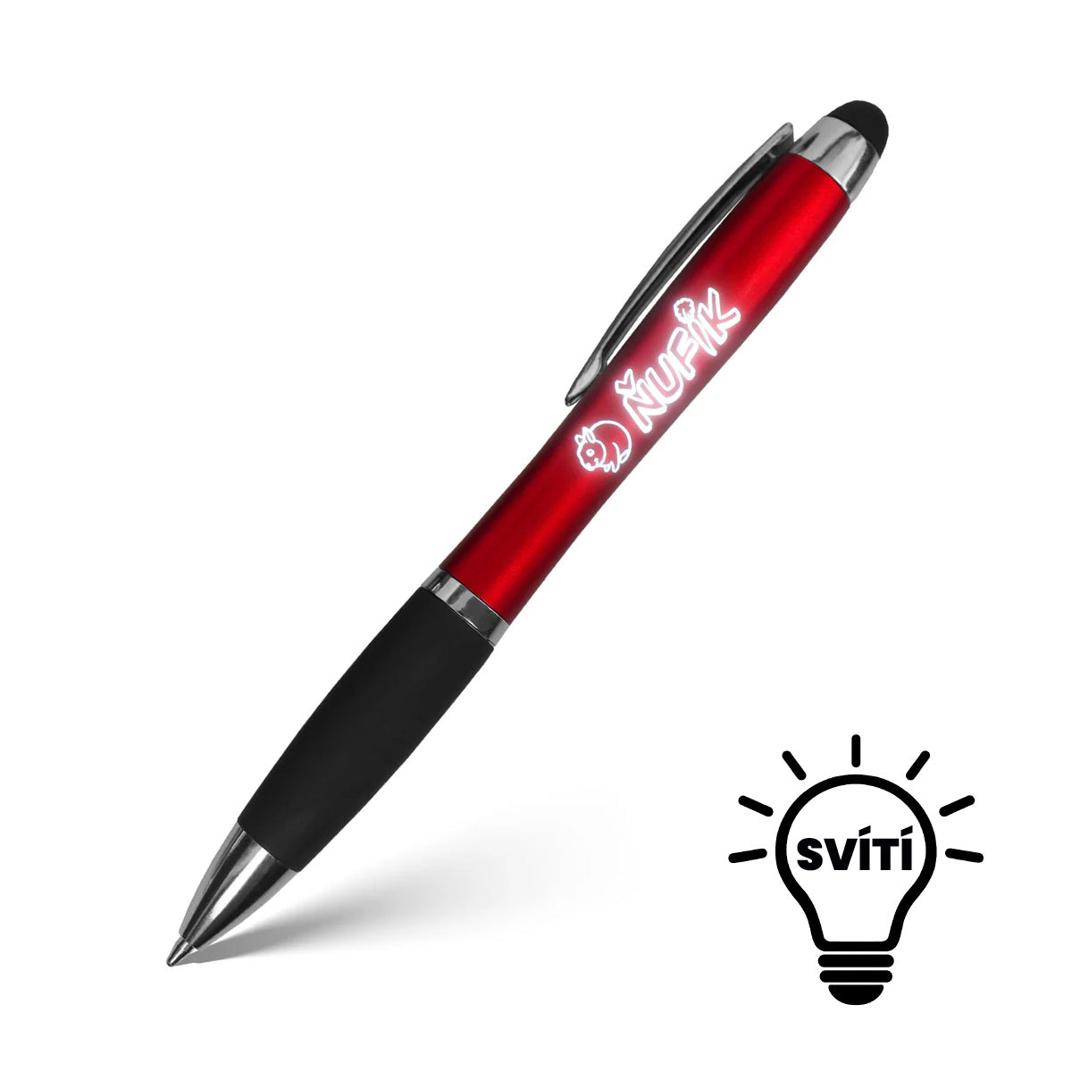 Svítící propiska Králík Ňufík