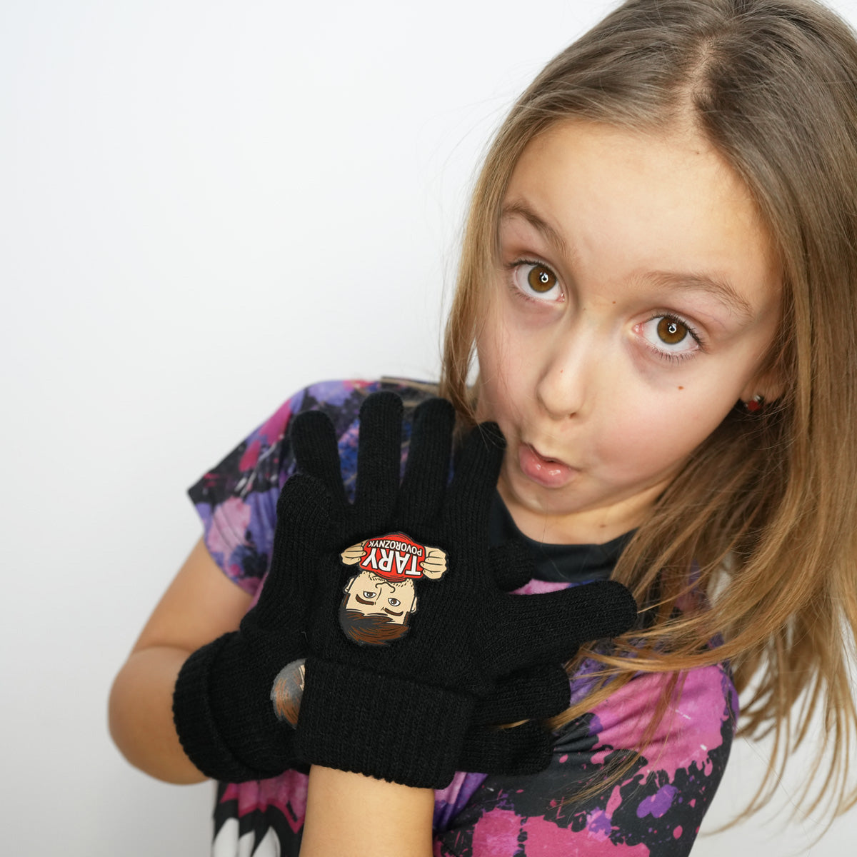 Rukavice Tary Face Black