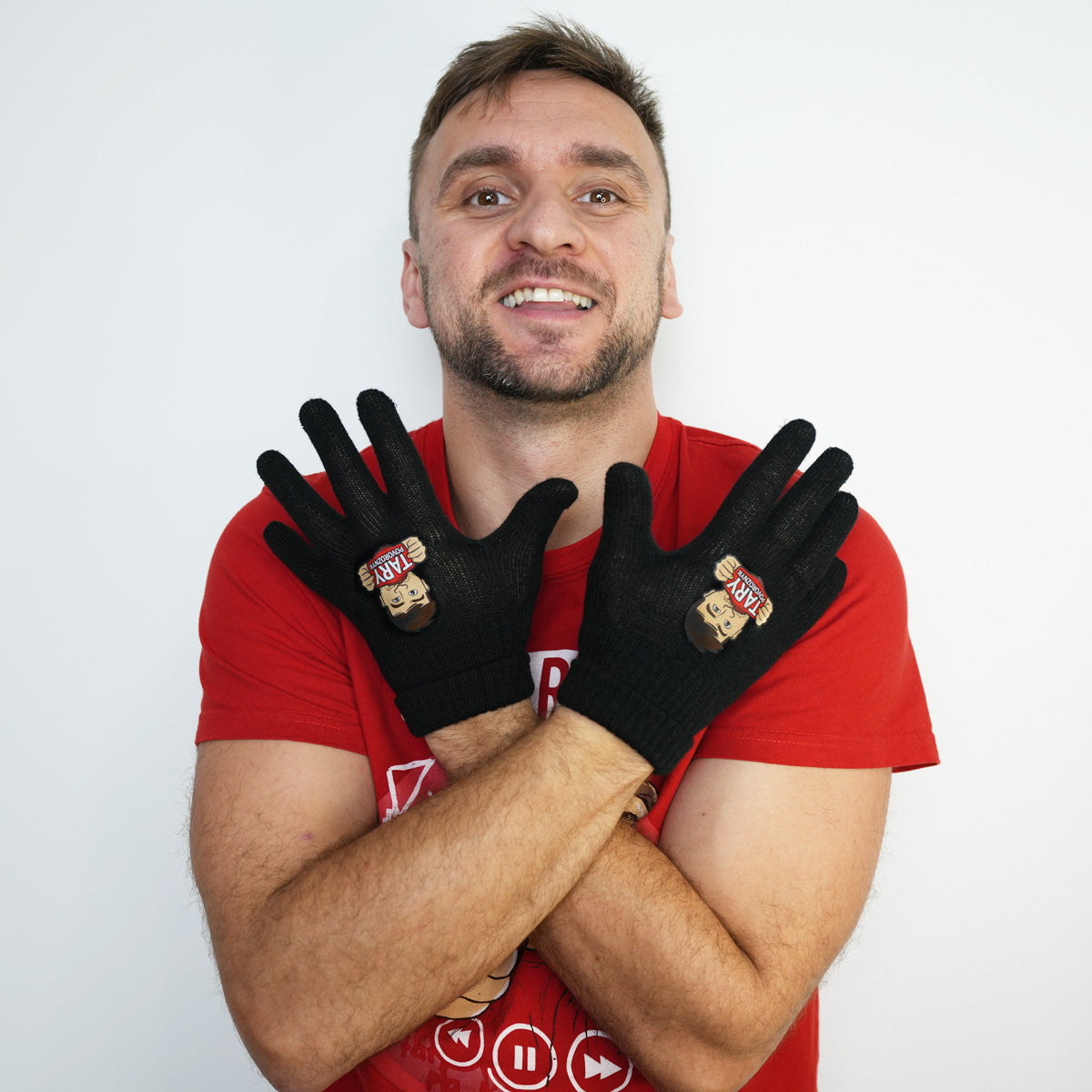 Rukavice Tary Face Black