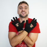 Rukavice Tary Face Black