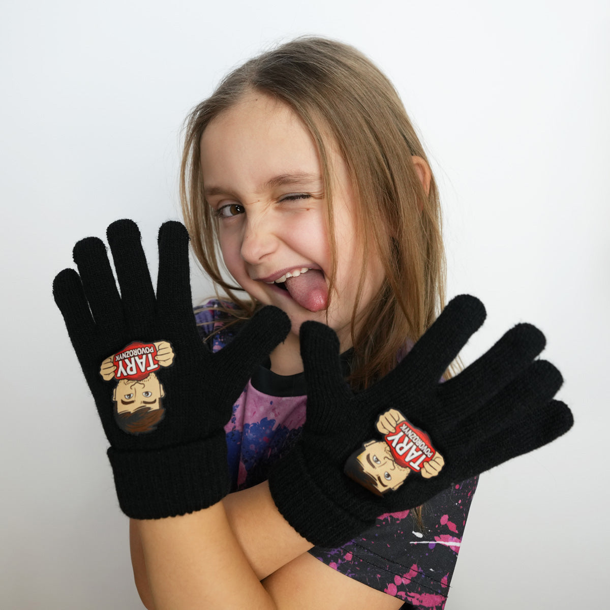 Rukavice Tary Face Black