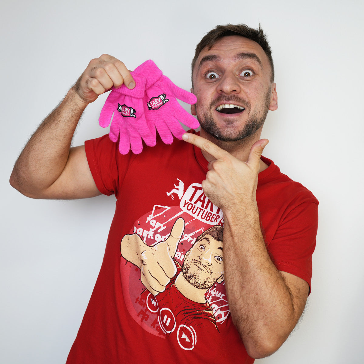 Rukavice Tary Povoroznyk Pink