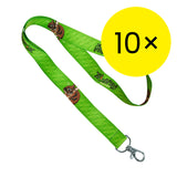 Šňůrka na krk Králík Ňufík - balení 10 ks