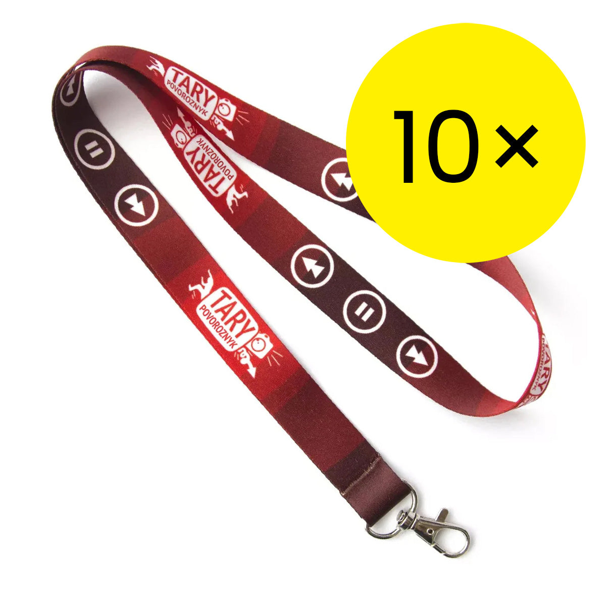 Šňůrka na krk Tary Povoroznyk - balení 10 ks