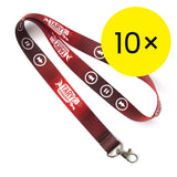 Šňůrka na krk Tary Povoroznyk - balení 10 ks