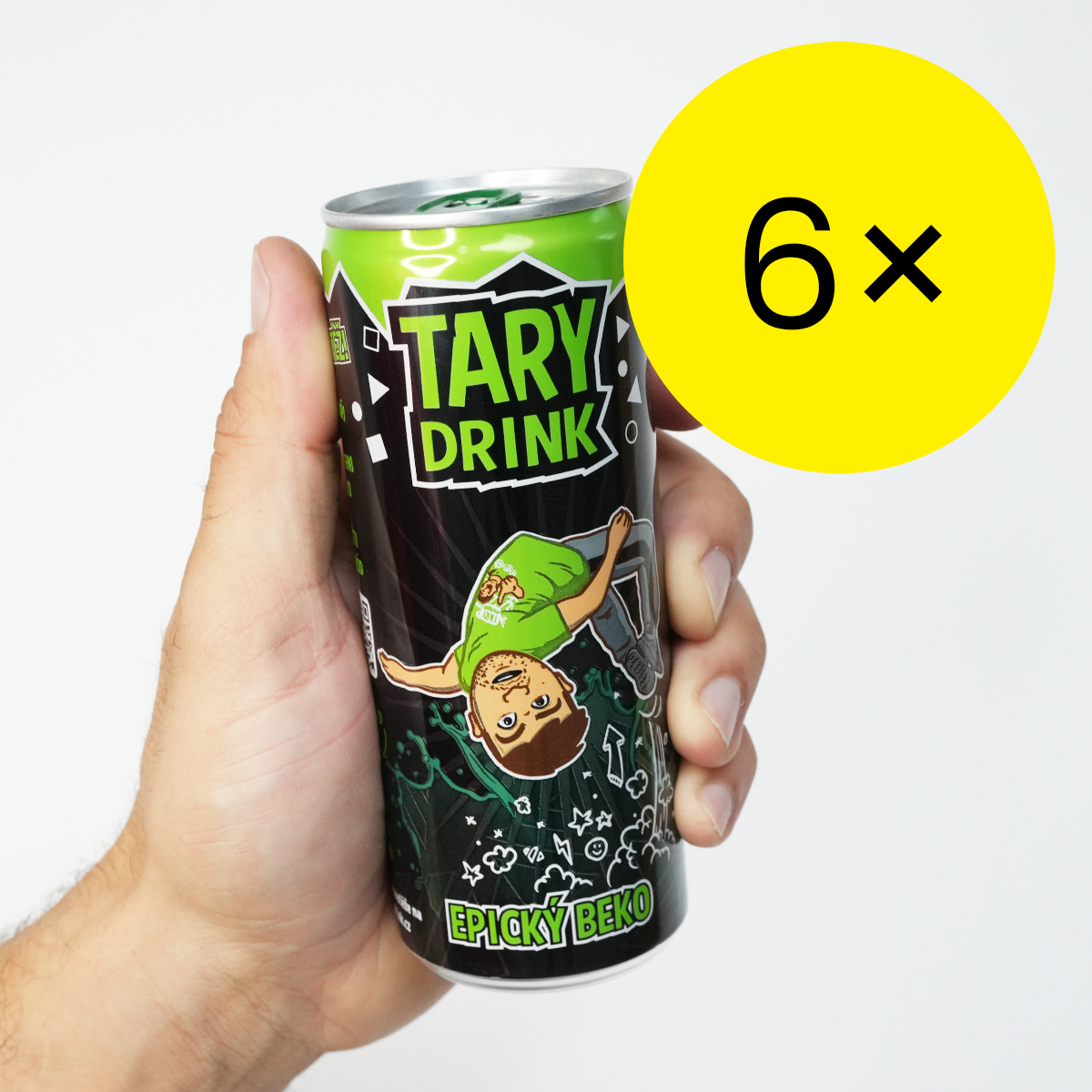 Sada 6× Tary Drink, Epický Beko 250 ml