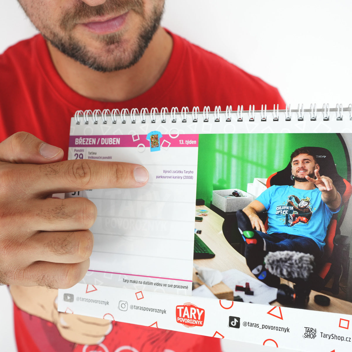 Stolní kalendář Tary 2027
