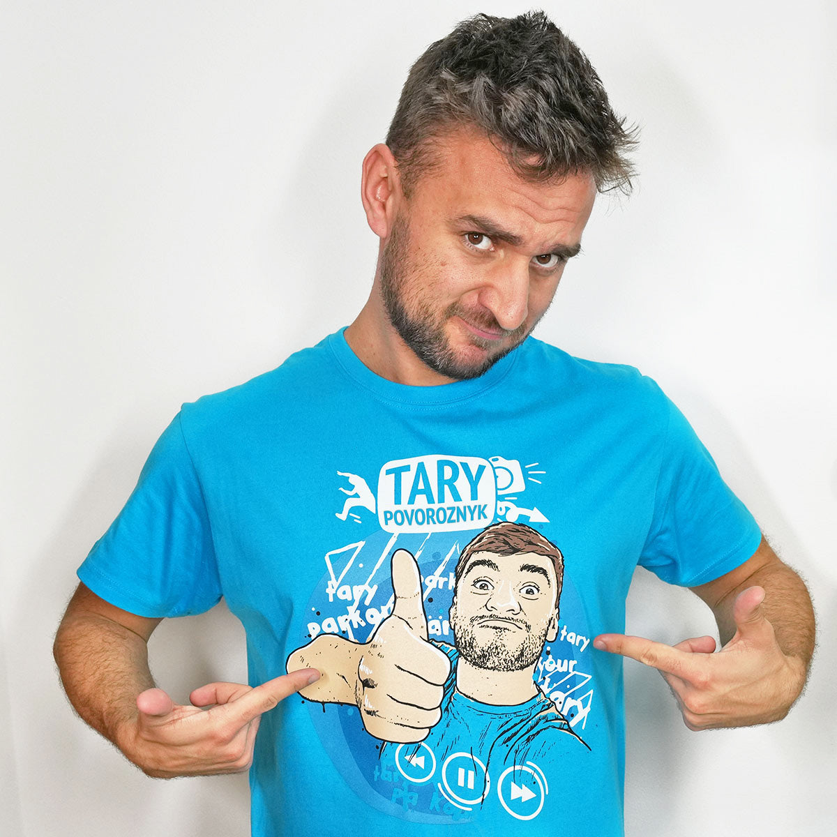 Tričko Tary Povoroznyk Blue