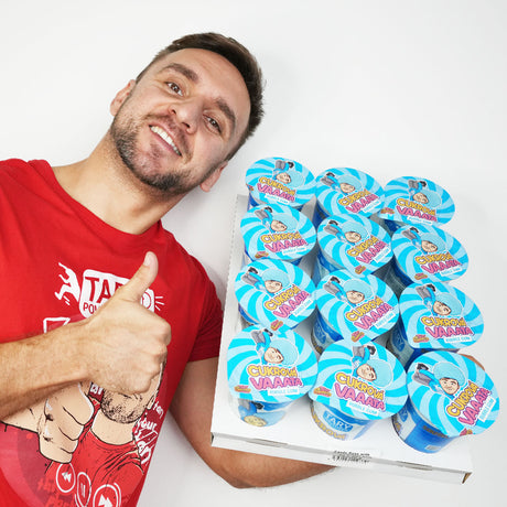 Cukrová vata Bubble gum 20g – Karton (12 ks)
