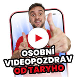 Osobní video pozdrav od Taryho na míru