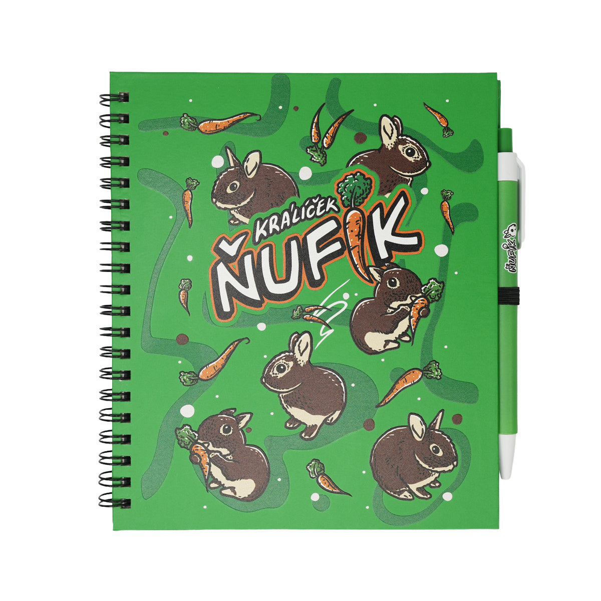 Blok Ňufík Green s propiskou