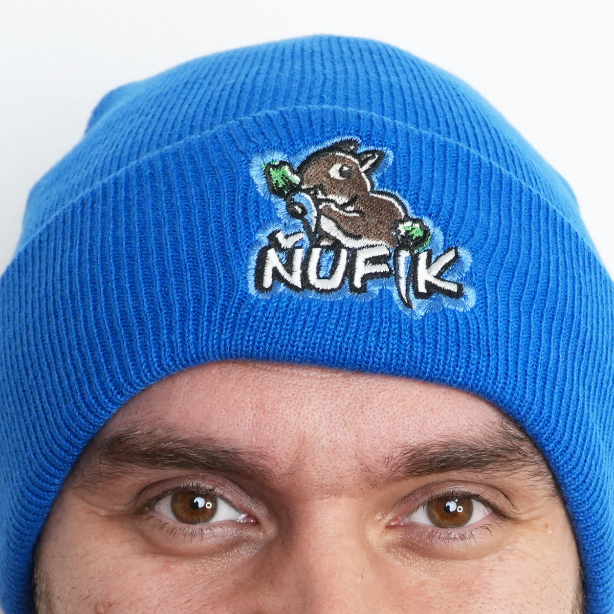 Zimní čepice Ňufík Blue